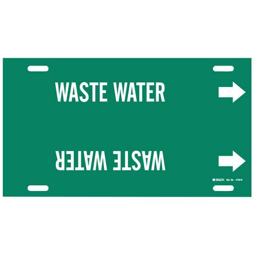 4153 - H Brady Strap - On Pipe Marker MTESolutions