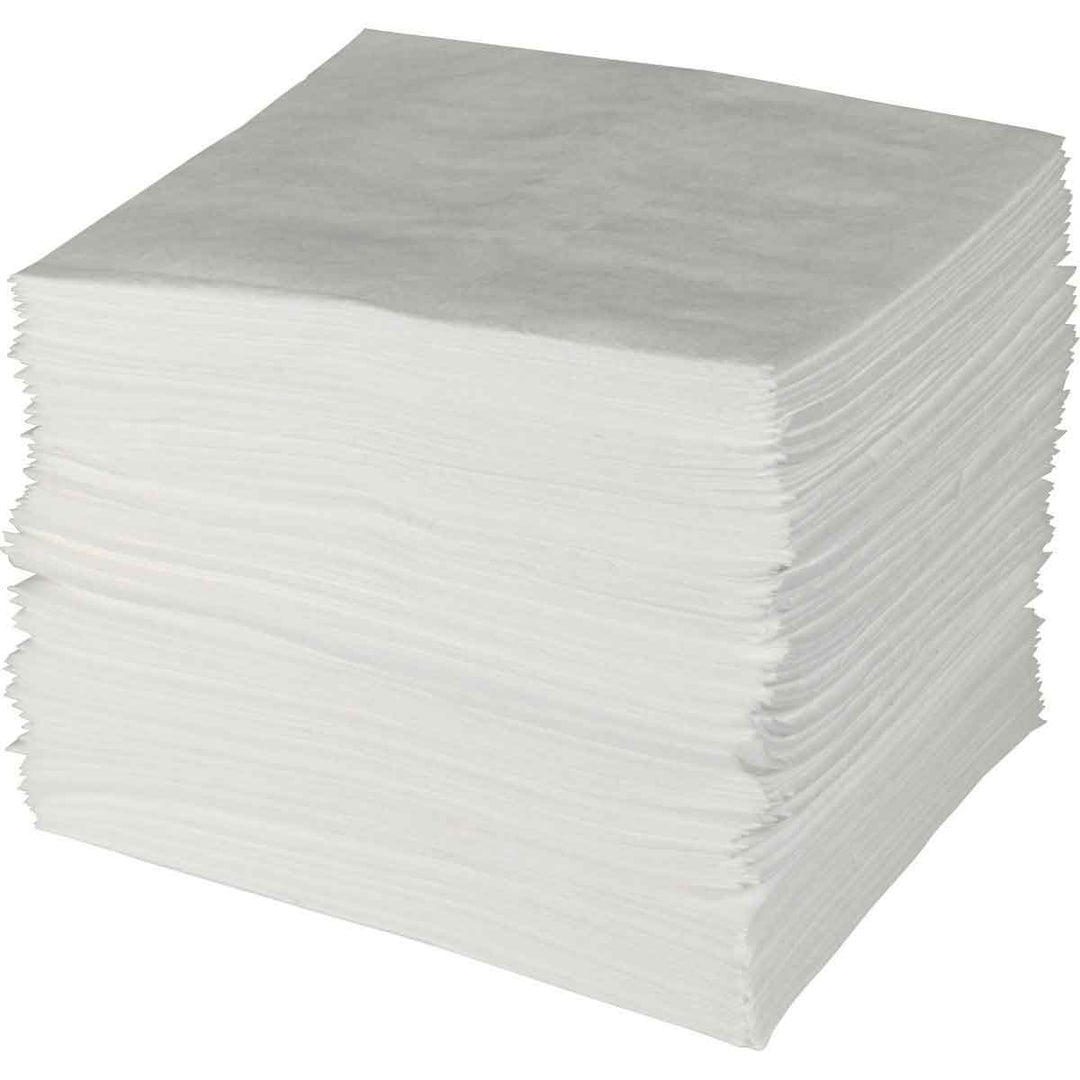 Brady ENV500, ENV® Oil Only Absorbent Pads, Light Weight, 15" x 19", Absorbency Capacity 24.5 gal, Bale of 100 Pads