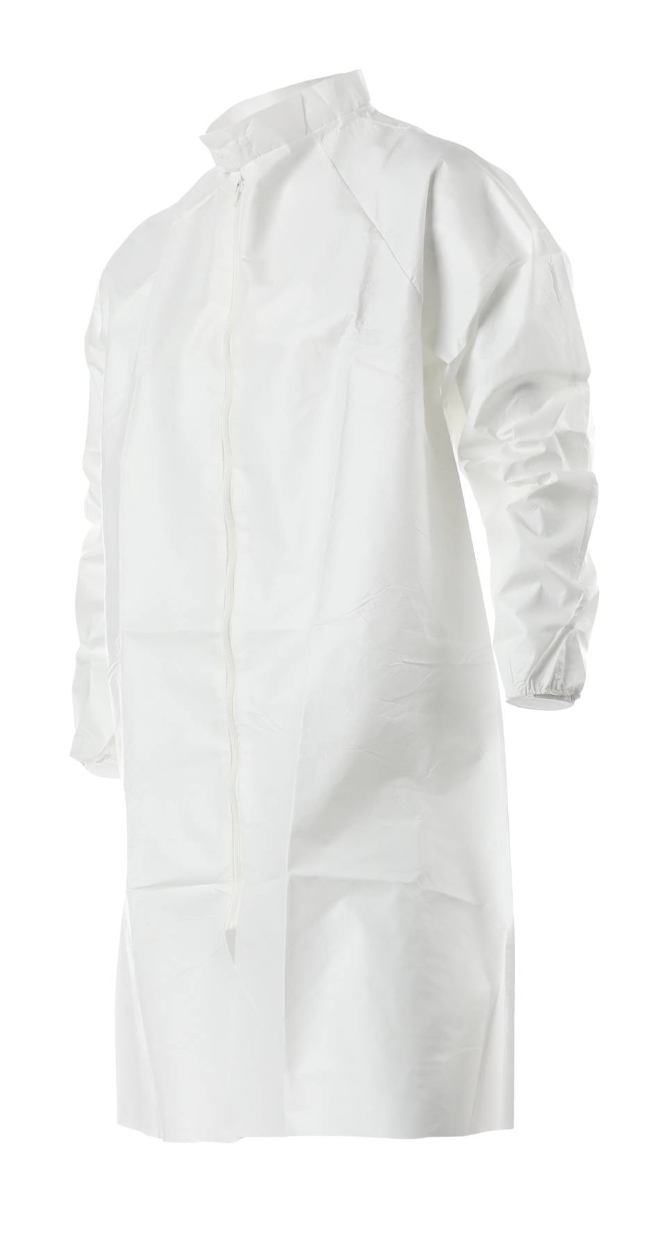 Alpha Pro Tech FK-J2121-8 * ComforTech Frock, Mandarin Collar, White, 5XL (MTO)