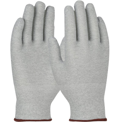 QRP® Qualaknit® KAS Seamless Knit Nylon / Carbon Fiber Electrostatic Dissipative (ESD) Glove