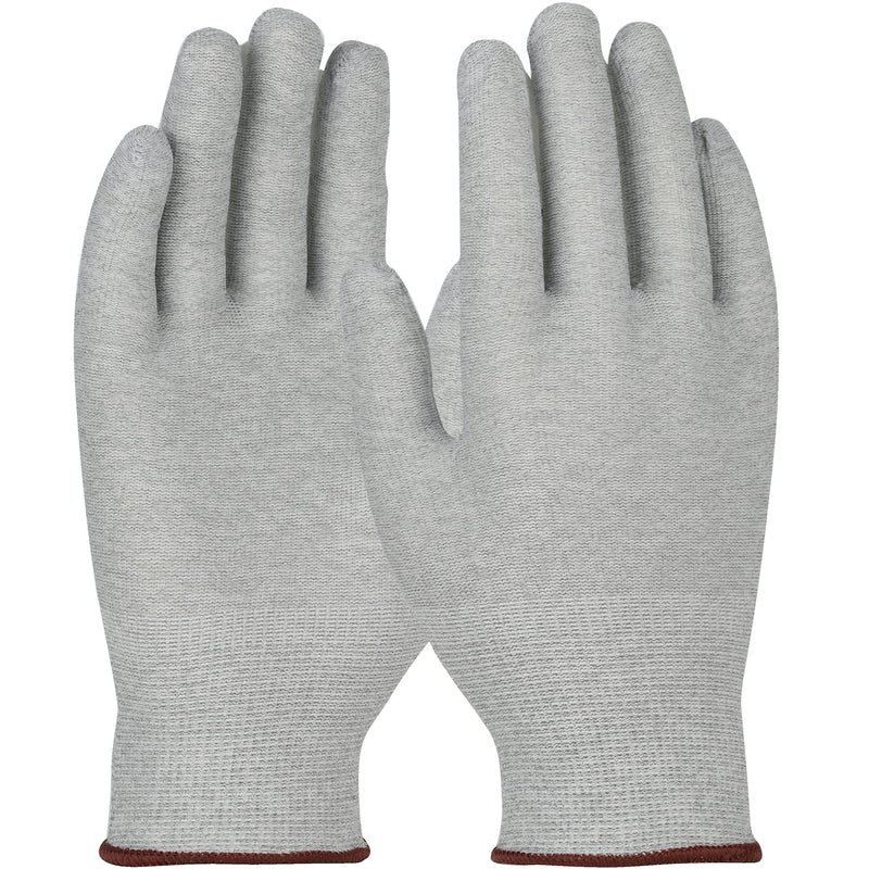 QRP® Qualaknit® KAS Seamless Knit Nylon / Carbon Fiber Electrostatic Dissipative (ESD) Glove