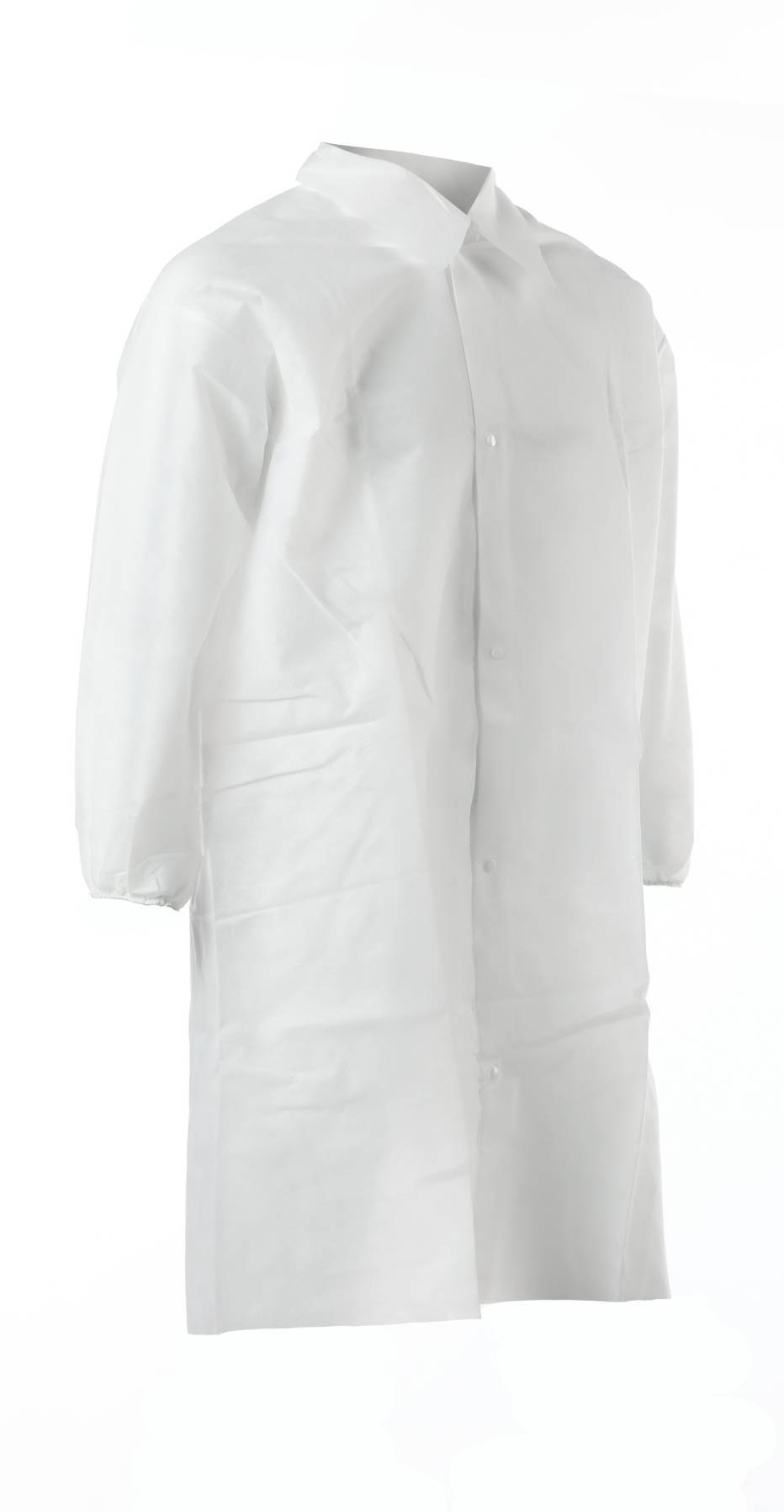 Alpha Pro Tech LC-12421-1 * GenPro® Lab Coat, Tapered Collar, S, White (MTO)