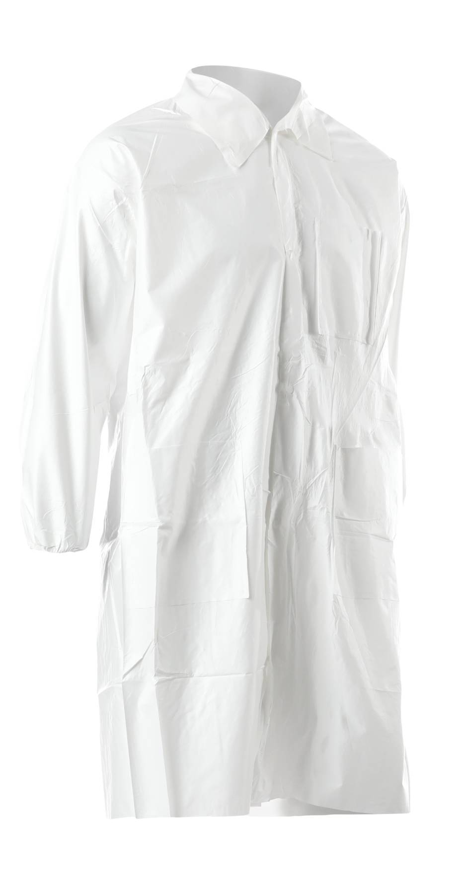 Alpha Pro Tech LC-62621-2 NuTech® Lab Coat, Tapered Collar, S/M, White