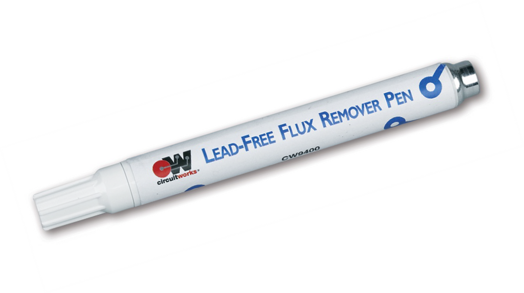 Chemtronics CW9400, CircuitWorks Lead-Free Flux Remover Pen, 0.32oz Pen