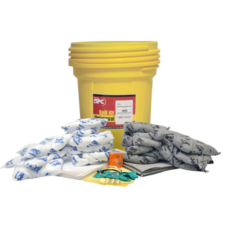 Brady SKMA-30, 30-Gallon Drum Mixed Application Spill Kit, Oil Only and Universal Application