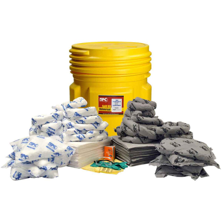 Brady SKMA-95, 95-Gallon Drum Spill Control Kit - Mixed Oil Only and Universal Application, Absorbency Capacity 77 gal