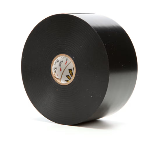 3M 7000031346 Scotch® Vinyl Electrical Tape 22, 2 in x 36 yd, Black, 1 roll/carton, 12 rolls/Case