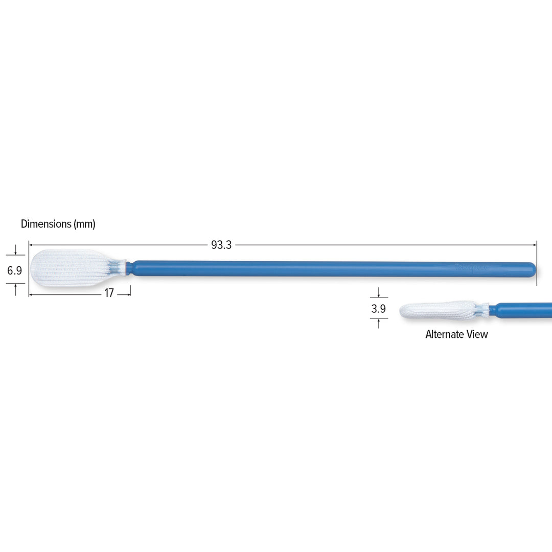 Teknipure TKS552P Tekniswab Polyester Medium Swab, 3.673 in, 2500 per case