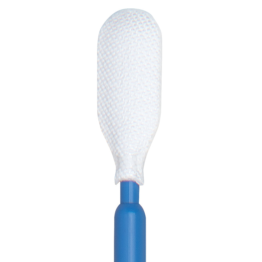 Teknipure TKS584MW Tekniswab Microfiber Woven Medium Head Swab with long handle, 6.413 in, 1000 per case MTESolutions