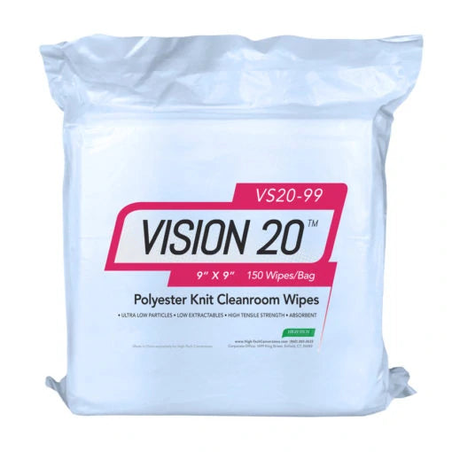 High-Tech Conversions VS20, Vision 20 Polyester Cleanroom Wipes