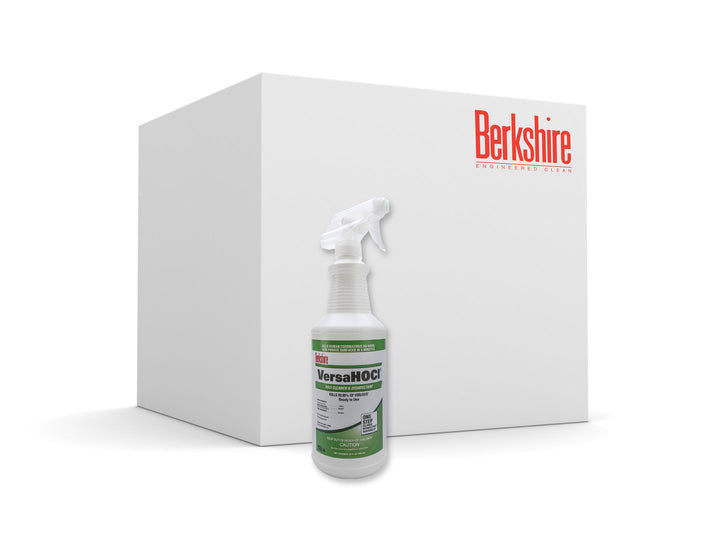 Berkshire VHOCL6Q, Hypochlorous Acid Disinfectant, Case of 6