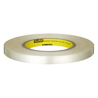 3M 7000123807 Scotch® Filament Tape 880, Clear, 12 mm x 55 m, 7.7 mil