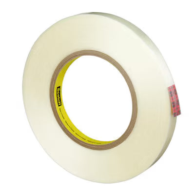 3M 7000123807 Scotch® Filament Tape 880, Clear, 12 mm x 55 m, 7.7 mil