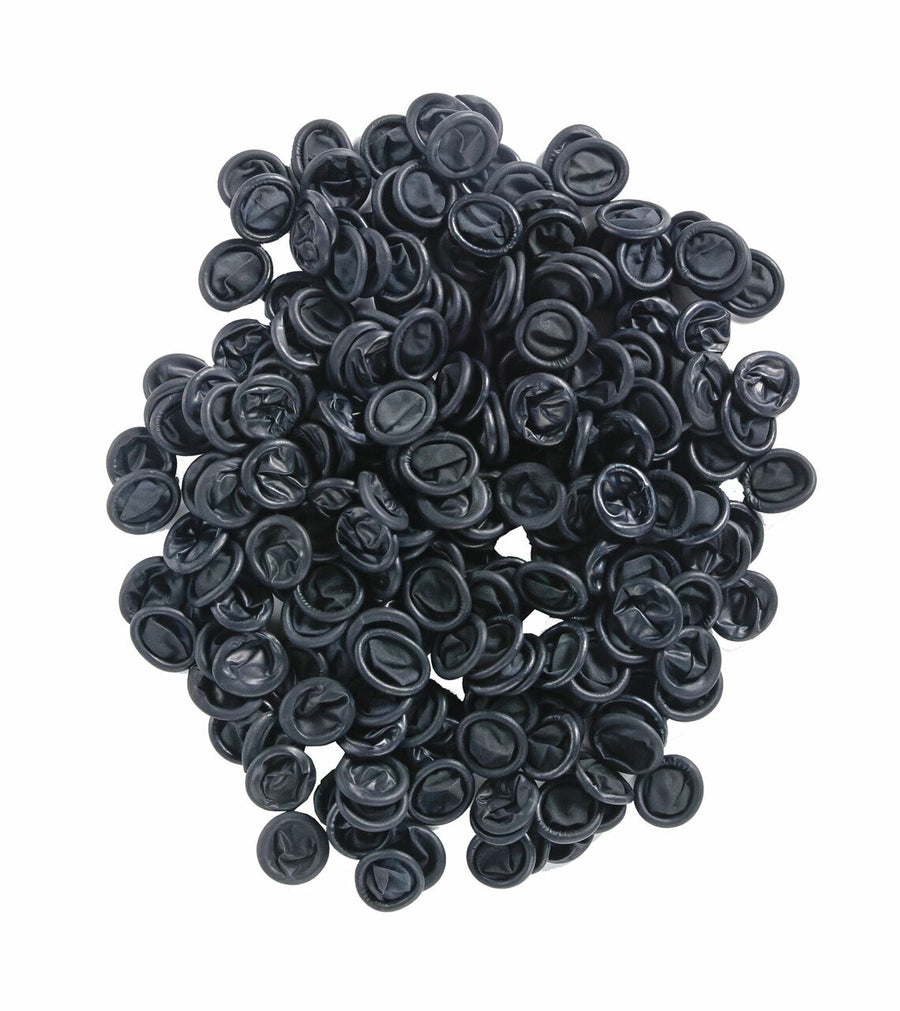 ACL Staticide 80LA - XL Black Static - Dissipative Powder Free Latex Finger Cots, X - Large MTESolutions