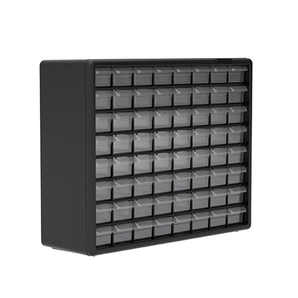 Akro - Mils 10164 Plastic Storage Cabinet 64 Drawer MTESolutions