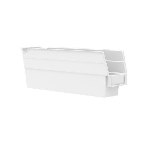 Akro - Mils 30110WHITE Shelf Bin 11 - 5/8 x 2 - 3/4 x 4, White MTESolutions