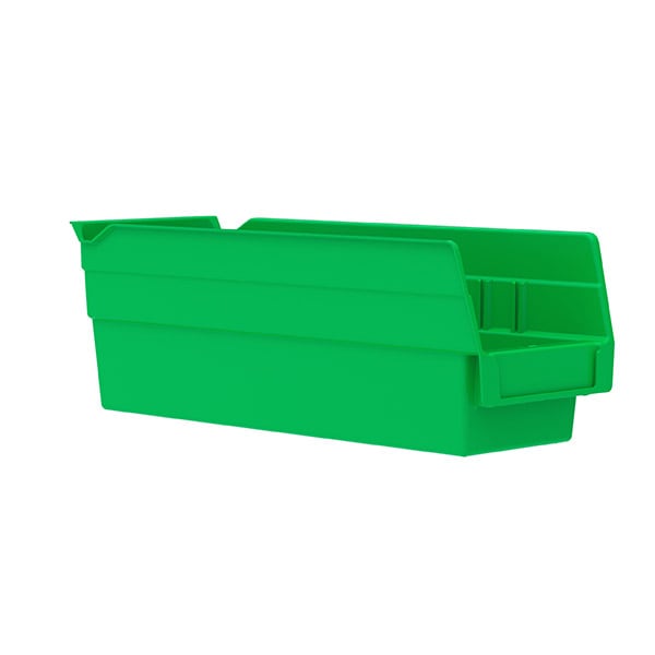 Akro - Mils 30120GREEN Shelf Bin 11 - 5/8 x 4 - 1/8 x 4, Green MTESolutions