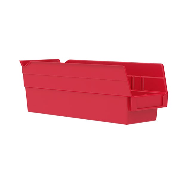 Akro - Mils 30120RED Shelf Bin 11 - 5/8 x 4 - 1/8 x 4, Red MTESolutions