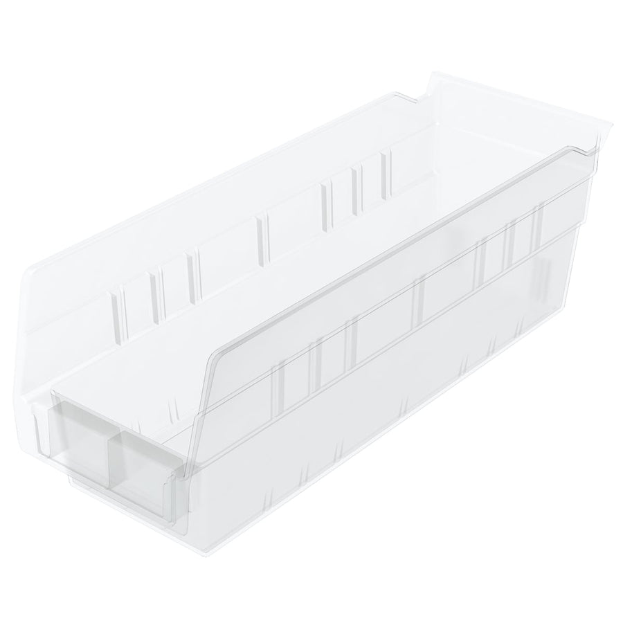 Akro - Mils 30120SCLAR Shelf Bin 11 - 5/8 x 4 - 1/8 x 4, Clear MTESolutions
