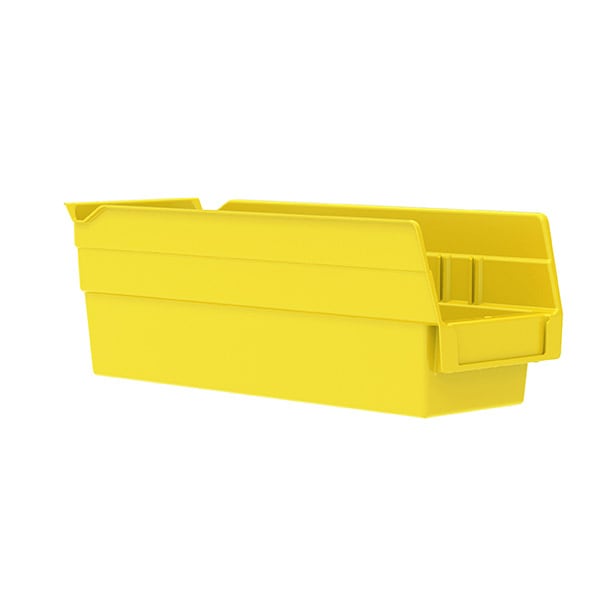 Akro - Mils 30120YELLO Shelf Bin 11 - 5/8 x 4 - 1/8 x 4, Yellow MTESolutions