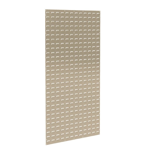 Akro - Mils 30161BEIGE Louvered Wall Panel, 36 x 61, Beige MTESolutions
