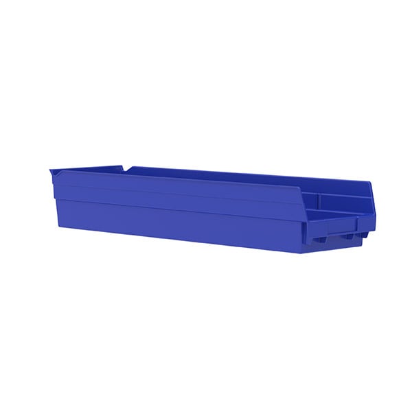 Akro - Mils 30164BLUE Shelf Bin 23 - 5/8 x 6 - 5/8 x 4, Blue MTESolutions