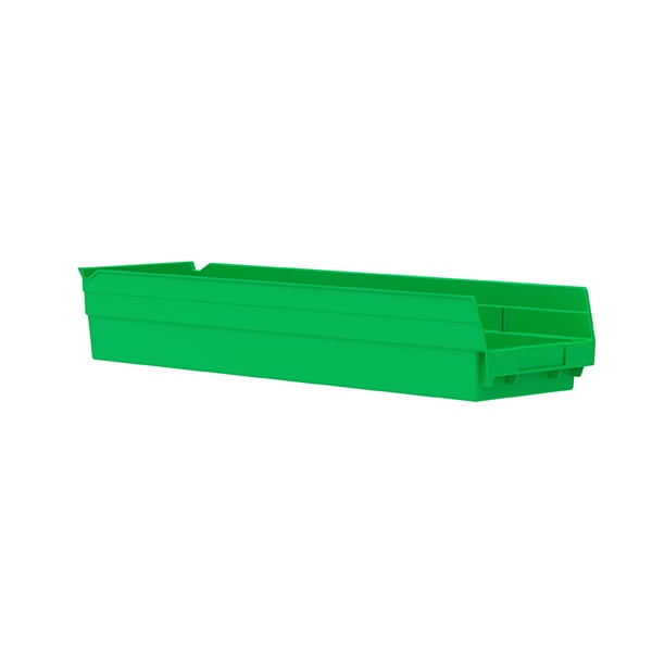Akro - Mils 30164GREEN Shelf Bin 23 - 5/8 x 6 - 5/8 x 4, Green MTESolutions