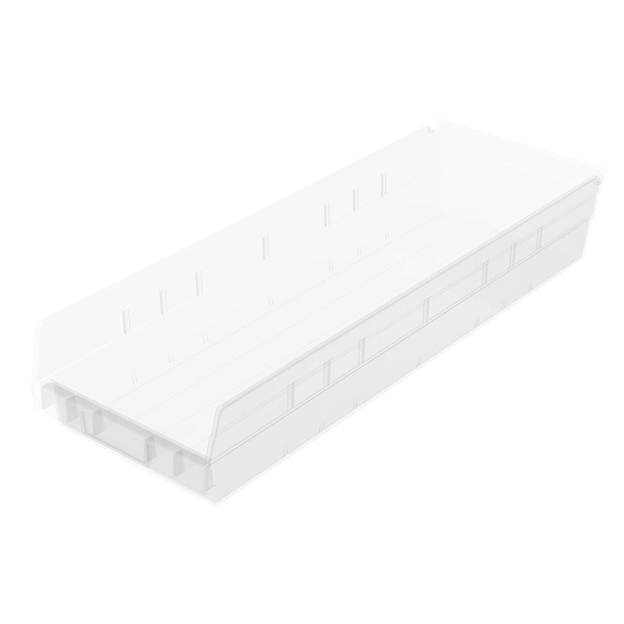 Akro - Mils 30164SCLAR Shelf Bin 23 - 5/8 x 6 - 5/8 x 4, Clear MTESolutions