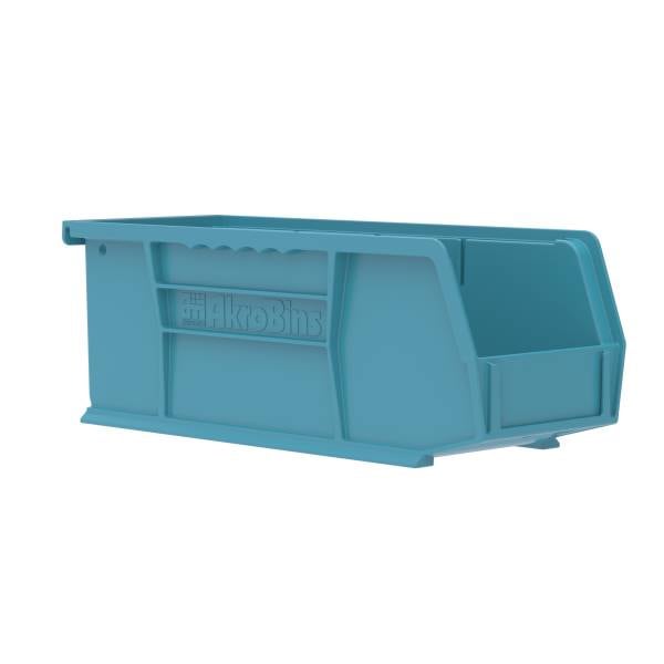 Akro - Mils 30224LTBLU AkroBin 10 - 7/8 x 4 - 1/8 x 4, Light Blue MTESolutions