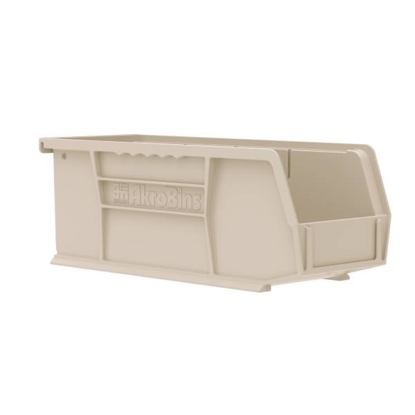 Akro - Mils 30224STONE AkroBin 10 - 7/8 x 4 - 1/8 x 4, Stone MTESolutions