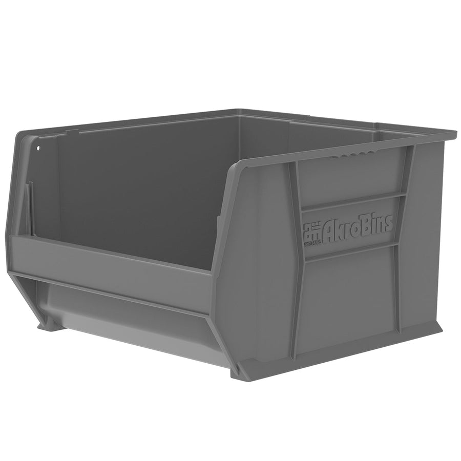 Akro - Mils 30283GREY Super Size AkroBin 20 x 18 - 3/8 x 12, Gray MTESolutions