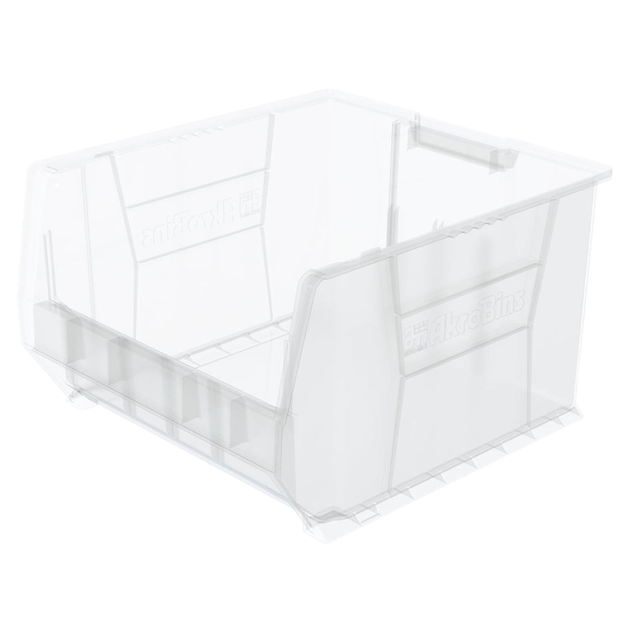 Akro - Mils 30283SCLAR Super Size AkroBin 20 x 18 - 3/8 x 12, Clear MTESolutions