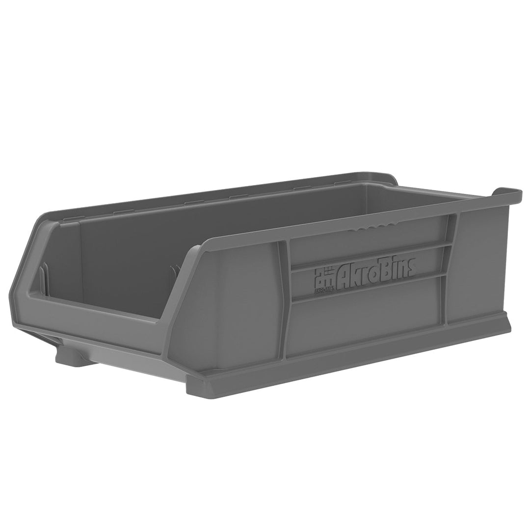 Akro - Mils 30286GREY Super Size AkroBin 23 - 7/8 x 11 x 7, Gray MTESolutions