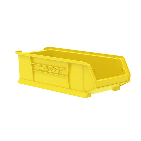 Akro - Mils 30286YELLO Super Size AkroBin 23 - 7/8 x 11 x 7, Yellow MTESolutions