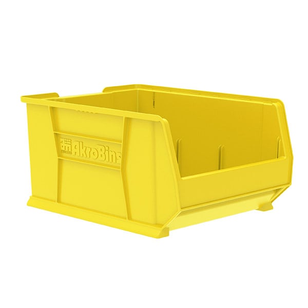 Akro - Mils 30289YELLO Super Size AkroBin 23 - 7/8 x 18 - 1/4 x 12, Yellow MTESolutions