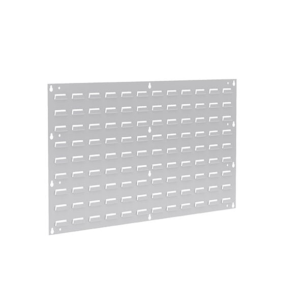 Akro - Mils 30636TEXWHT Louvered Wall Panel, 35 - 3/4 x 19, White MTESolutions
