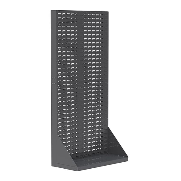 Akro - Mils 30651240SC HD Louvered Floorr Rack w/36 30240 Clear AkroBins MTESolutions
