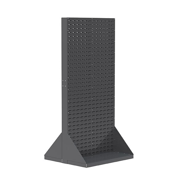 Akro - Mils 30653 Heavy - Duty Louvered Floor Rack 2 - Sided, 36 x 75 x 32 MTESolutions