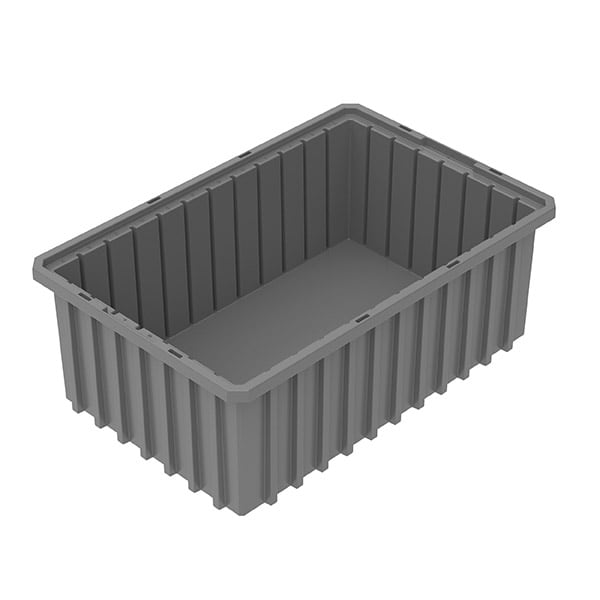 Akro - Mils 33166GREY Akro - Grid Box 16 - 1/2 x 10 - 7/8 x 6 MTESolutions