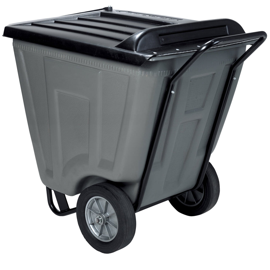 Akro - Mils 76461GREY Akro - Cart w/Lid 60 Gal, Gray MTESolutions