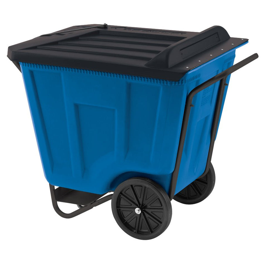 Akro - Mils 76491BLUE Akro - Cart w/Lid 90 Gal, Blue MTESolutions