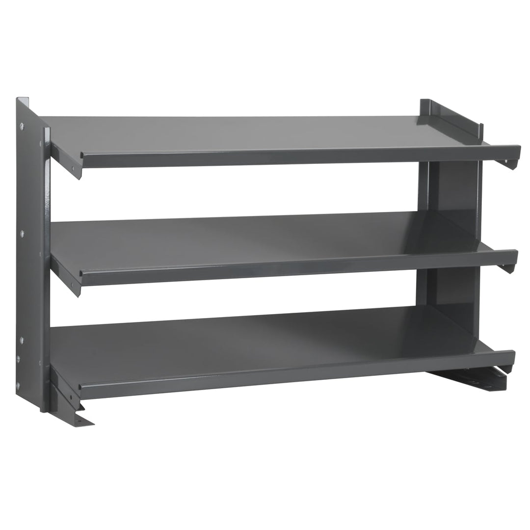 Akro - Mils APRBENCH150 Bench Pick Rack, w/ 12 Yellow 30150 Shelf Bins MTESolutions