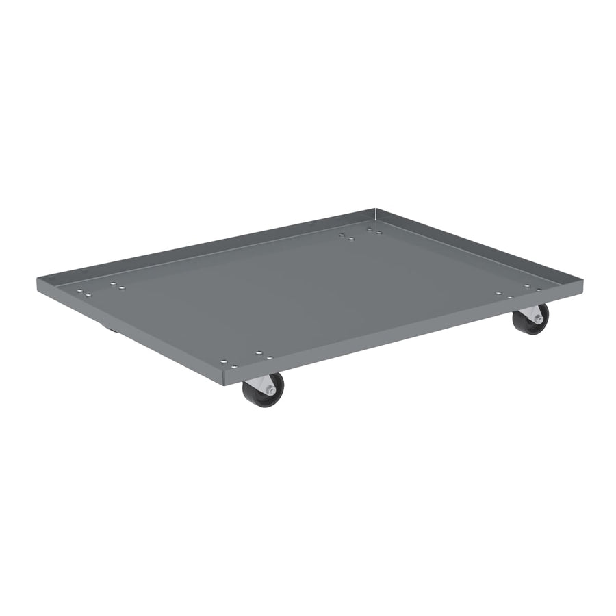 Akro - Mils RU843HR1420 Steel Dolly, 14x20, Polyolefin Casters MTESolutions