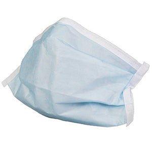 Alpha Pro Tech 108 PFL® Single Headband Face Mask w/Positive Facial Lock®, Blue, 8" Alpha Pro Tech MTESolutions