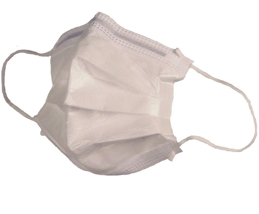 Alpha Pro Tech 9010 Microbreathe™ Cleanroom Earloop Face Mask, White, 7" MTESolutions