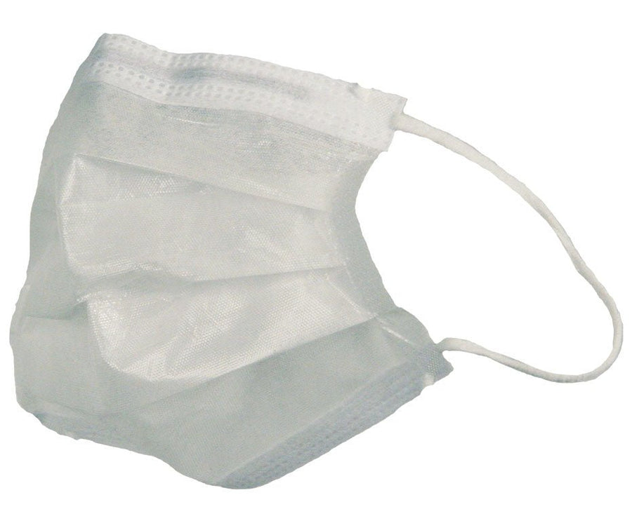Alpha Pro Tech 9040 MVT Cleanroom Highly Breathable Earloop Mask, White, 7" MTESolutions
