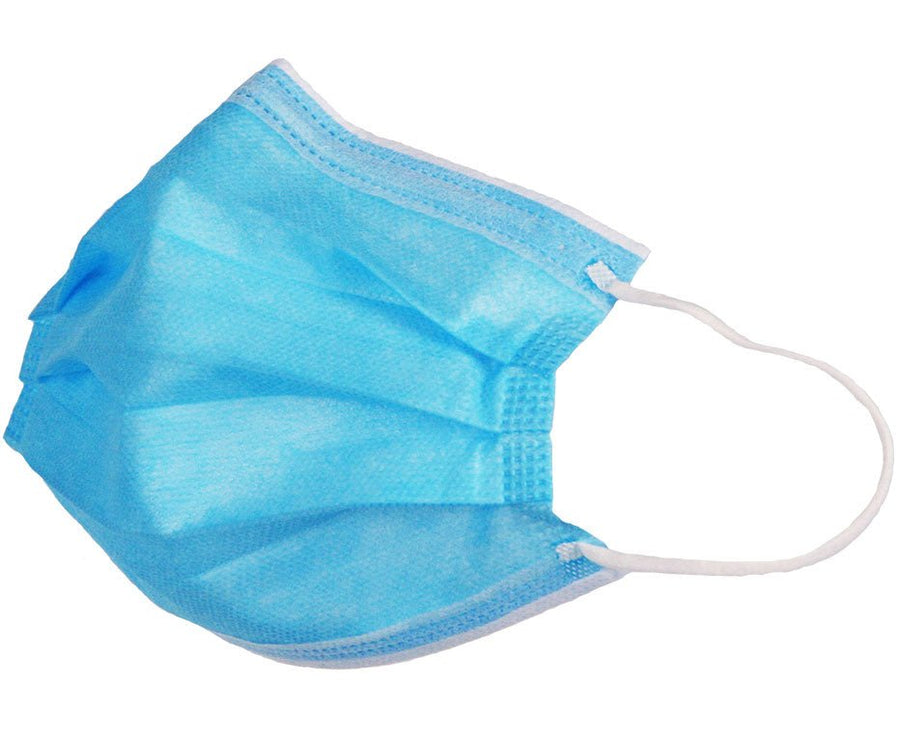 Alpha Pro Tech 9050 AlphaGuard® Cleanroom Earloop Face Mask, Blue, 7" MTESolutions