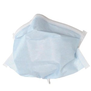 Alpha Pro Tech 9908 PFL® Cleanroom Mask with Headband & Positive Facial Lock® (No Magic Arch®), Blue, 8" Alpha Pro Tech MTESolutions