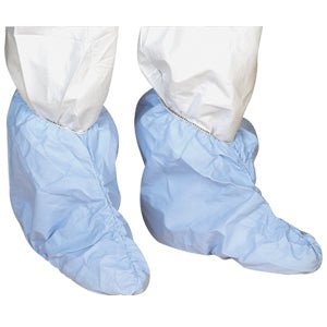 Alpha Pro Tech BT-91X13-B AquaTrak® Ankle High Boot Covers, Elastic All Around, Serged Seams, Blue, XL Alpha Pro Tech MTESolutions