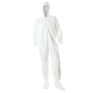 Alpha Pro Tech CV-64B92-8 – NuTech Coverall, Hood & SureGrip Boots, White – 4X/5X Alpha Pro Tech MTESolutions